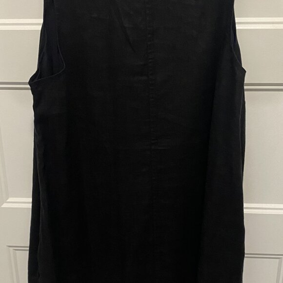 Tommy Bahama® Women's Sleeveless Two Palms Linen Double Ruffle Dress - Picture 4 of 5